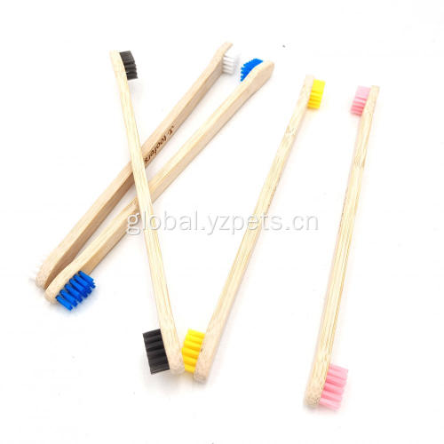 Pet Brush Double Headed Bamboo Toothbrush Manufactory